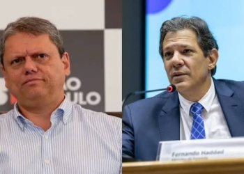 Real Time: Tarcísio venceria disputa em 1º turno, com 52%; Haddad tem 35%