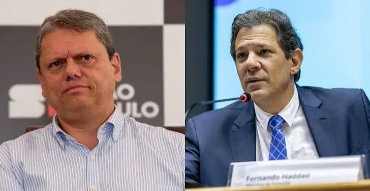 Real Time: Tarcísio venceria disputa em 1º turno, com 52%; Haddad tem 35%