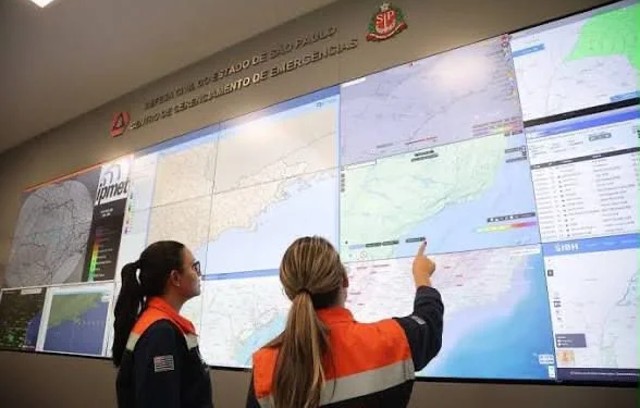 Defesa Civil emite alertas para chuva forte com raios, ventos e possibilidade de granizo na Grande São Paulo