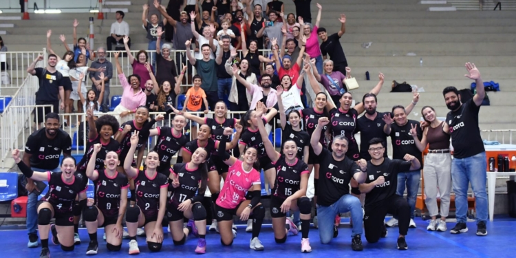 Cora São Caetano estreia no Paulista de Vôlei Feminino com vitória sobre o Paulistano Barueri