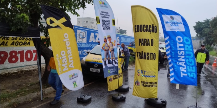 Semana Nacional do Trânsito: ações de segurança viária unem São Caetano em prol da preservação da vida