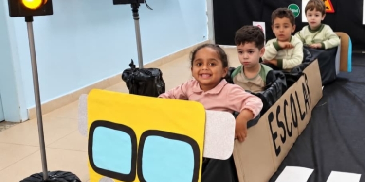 Escola municipal de RP transforma Semana do Trânsito em aprendizado e diversão
