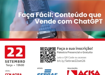 Oficina na ACISA ensina como usar o ChatGPT na área de vendas