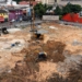 Obras de nova escola em SCS ganham primeiros elementos de fundação das edificações