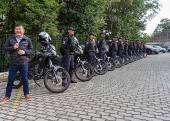 GCM de Diadema amplia frota com 12 novas motocicletas