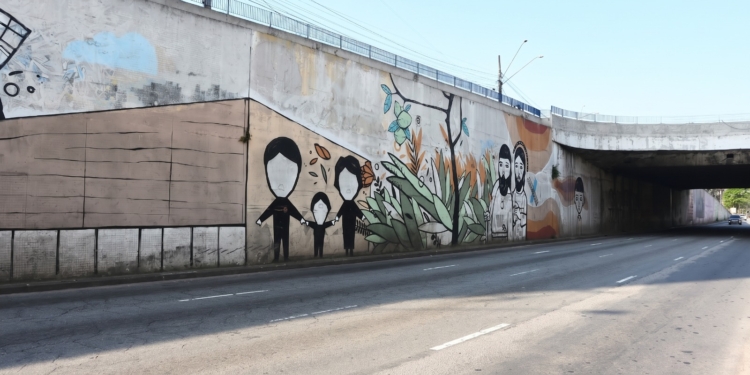 Santo André abre inscrições para projetos de graffiti na Avenida Santos Dumont