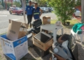 Ribeirão Pires promoveu Drive-Thru de Lixo Eletrônico no Paço