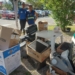 Ribeirão Pires promoveu Drive-Thru de Lixo Eletrônico no Paço