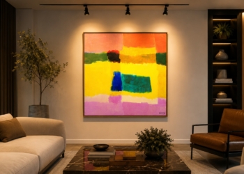 Salão de Exposições do Paço de SA recebe as cores e a intensidade das obras de Henrique Yasuhiro