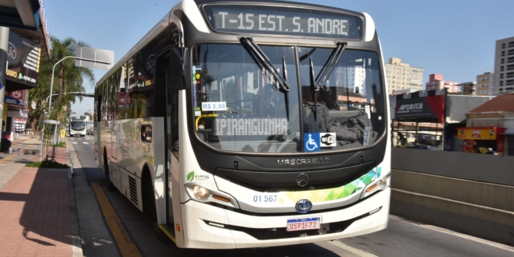Santo André terá transporte público gratuito no domingo de eleição