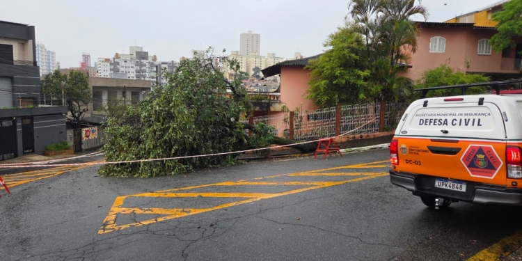 Trabalho integrado garante tranquilidade em SCS durante o temporal da madrugada