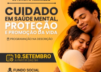 Setembro Amarelo: Rio Grande da Serra promove dia de palestras para a valorização da vida