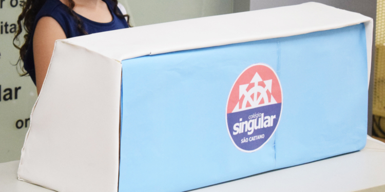 Singular realiza eleição simulada com crianças de 6 a 10 anos sobre voto consciente,