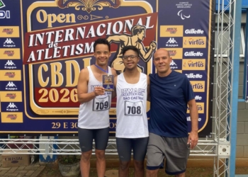 Atleta de SCS é o segundo melhor do mundo no Open Internacional de Atletismo