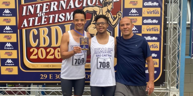 Atleta de SCS é o segundo melhor do mundo no Open Internacional de Atletismo