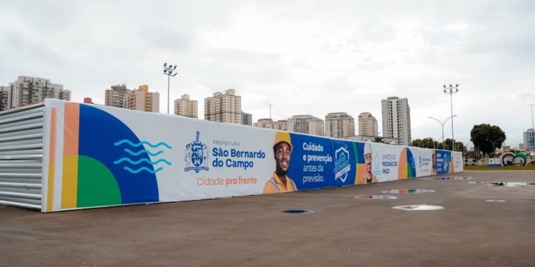São Bernardo dá início à limpeza do Piscinão do Paço