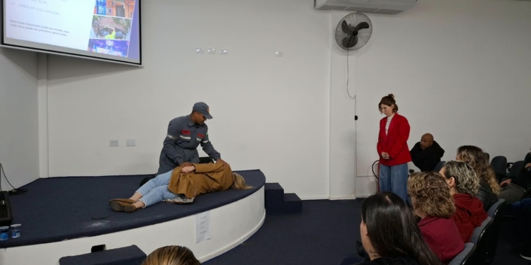 Cultura de SCS realiza capacitação para prevenção e gestão de intercorrências em eventos