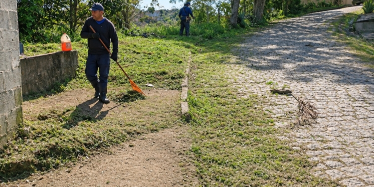 Ribeirão Pires intensifica serviços de zeladoria e manutenção urbana em diferentes regiões