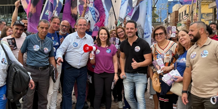 Grande mobilização marca reta final da campanha de Luiz Zacarias com participação de Renata Abreu