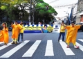 Diadema promove esquetes nas ruas para estimular empatia no trânsito