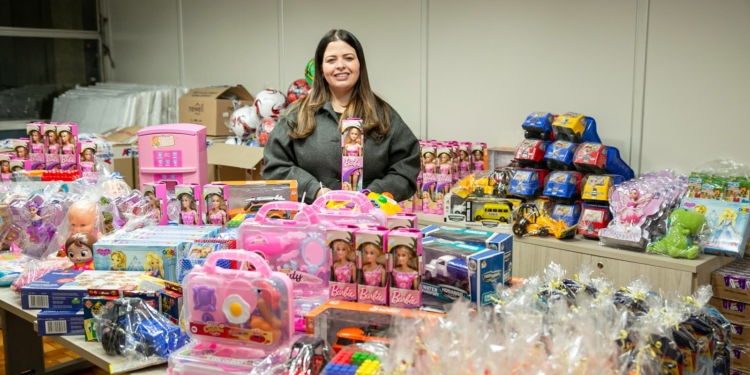Campanha liderada por Jéssica Roberta já arrecada mais de 1,2 mil brinquedos em Santo André
