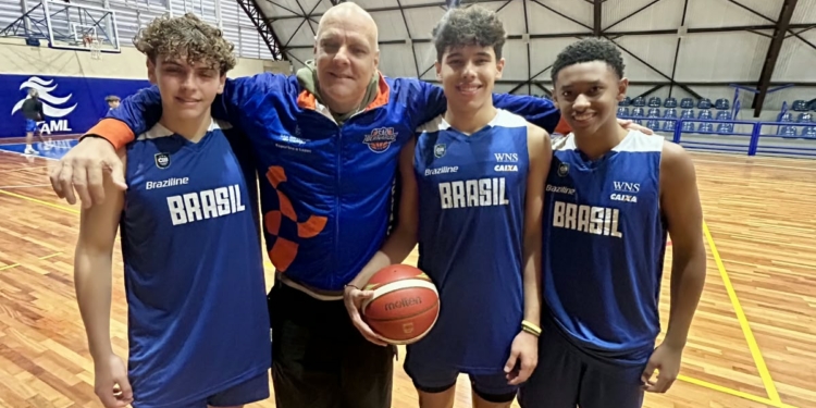 Trio de São Bernardo é convocado para a Seleção Brasileira Sub-16 de basquete