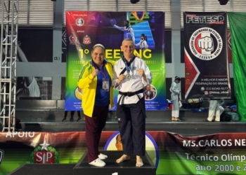 Professor de Ribeirão Pires conquista ouro no ParaTaekwondo