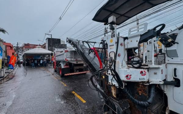 São Bernardo avança com o Minha Rua Nova e leva novo asfalto ao Ferrazópolis