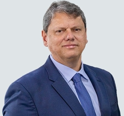 Real Time: Tarcísio lidera cenários de 1º e 2º turnos ao governo de SP