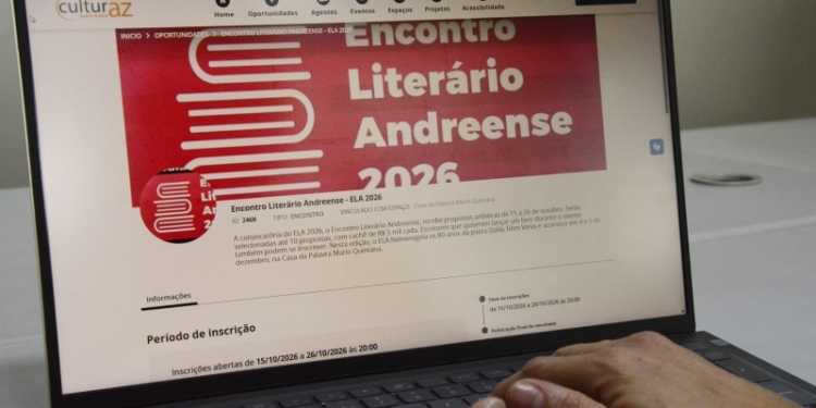 Santo André abre inscrições para interessados em compor programação do Encontro Literário Andreense