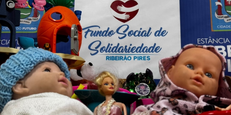 Campanha do Fundo Social para arrecadação de brinquedos termina nesta terça em RP