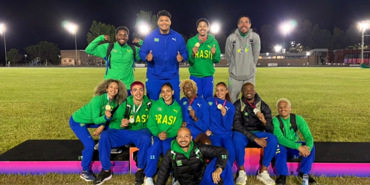 Atletas de SBC conquistam oito medalhas no Sul-Americano Sub-23 de atletismo com a Seleção Brasileira