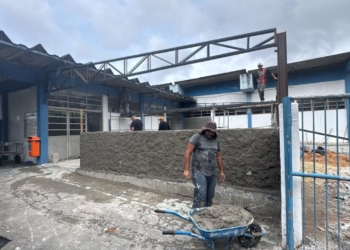Nos preparativos para Feriado de Finados, São Bernardo avança com reforma do velório do Cemitério do Baeta Neves