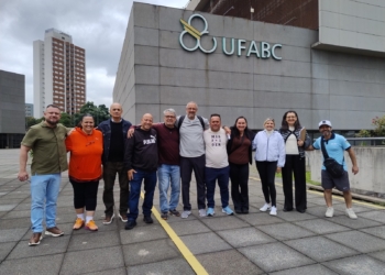 Consórcio ABC realiza visita técnica à UFABC para preparar Simpósio de Esporte e Lazer