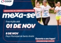 Corrida e Caminhada Mexa-se espera reunir 3 mil participantes em Santo André