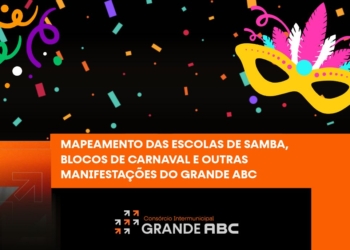 Consórcio ABC lança mapeamento de escolas de samba, blocos e manifestações culturais da região