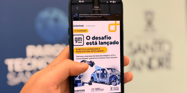 Parque Tecnológico de Santo André e GM lançam três desafios de inovação automotiva