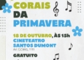 São Caetano promove Encontro de Corais da Primavera no CineTeatro Santos Dumont
