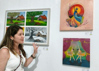 Pinacoteca de Ribeirão Pires recebe primeira exposição individual de Lara Oliver