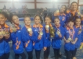 Equipe feminina de ginástica artística de SBC brilha e garante título nos Jogos Abertos do Interior