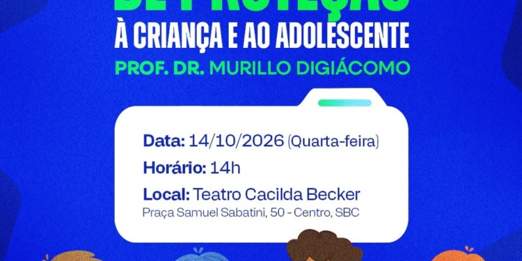 Curso “O papel da rede de proteção à criança e ao adolescente” aberta ao público