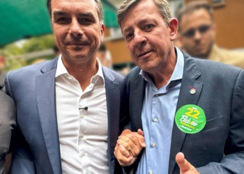 Orlando Morando declara apoio a Flávio Bolsonaro em encontro do MDB Nacional