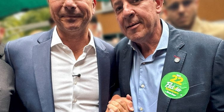 Orlando Morando declara apoio a Flávio Bolsonaro em encontro do MDB Nacional