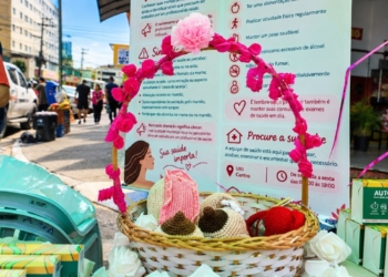 Diadema promove ação de prevenção ao câncer de mama em feira livre