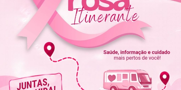 Outubro Rosa Itinerante levará ações de prevenção a diferentes espaços de Mauá
