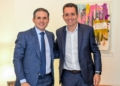 Paulo Serra se reúne com Hugo Motta em Brasília