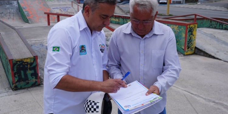 Ribeirão Pires autoriza início das obras de revitalização da Pista de Skate e do Parque Oriental
