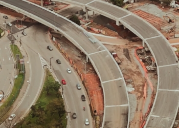 Ponte do Corredor dos Couros chega a 92% de execução
