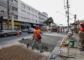 SCS executa pavimento de concreto nos pontos de parada de ônibus e recapeamento da Av. Goiás