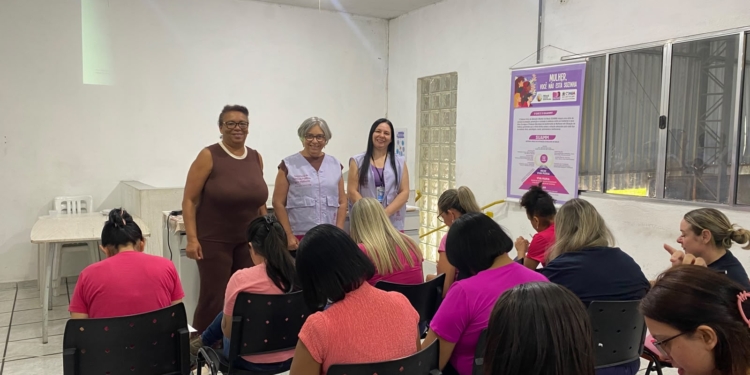 Experiência de prevenção à violência contra  mulher de Mauá é levada a Taubaté